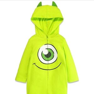 Disney Pixar Monsters Inc Mike Wazowski Coverall